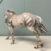 Airport Prosecco OOAK Fleabitten Grey Remy By Julie Keim EQ24