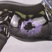 Night Time Noel OOAK Galaxy Purple Nebula Deco Heavy Draft By Ashley Palmer HS24
