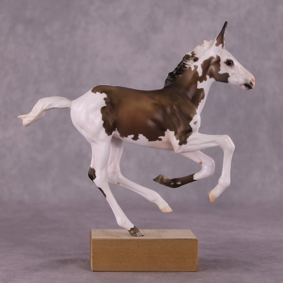 "Prim and Proper" OOAK Pimento Foal Blind Bag by Jess Hamill SHCF25