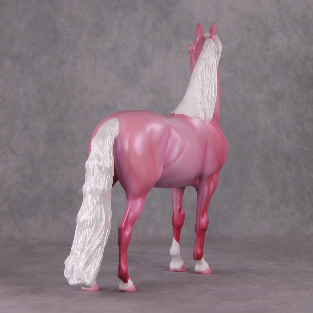 Pink Peppermint Kiss OOAK Pink Deco Morgan By Ashley Palmer HS24