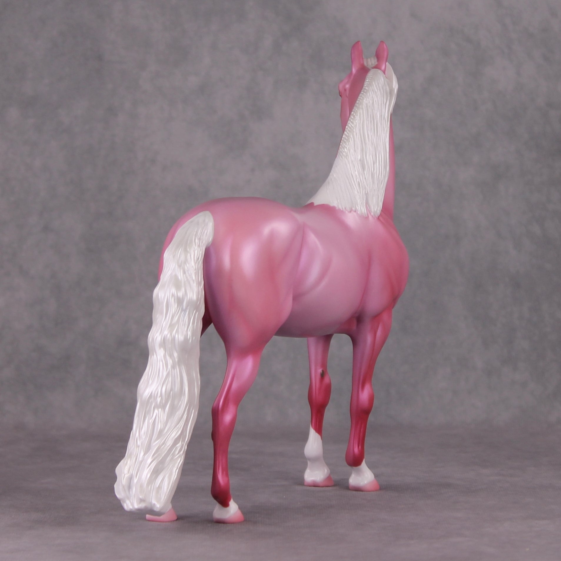 Pink Peppermint Kiss OOAK Pink Deco Morgan By Ashley Palmer HS24