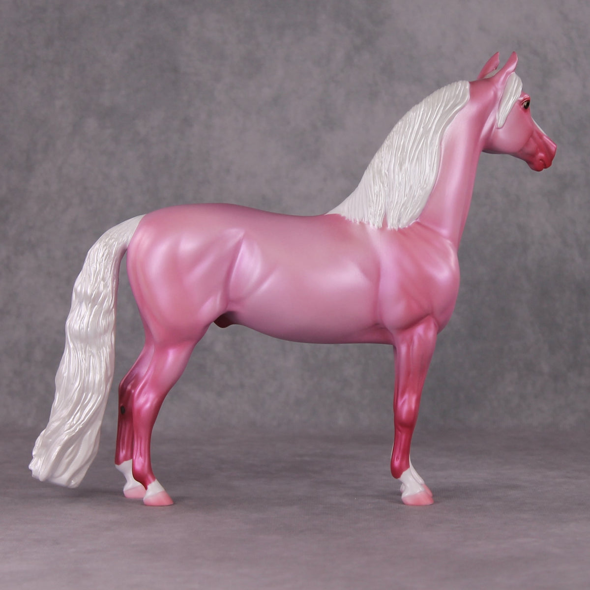 Pink Peppermint Kiss OOAK Pink Deco Morgan By Ashley Palmer HS24