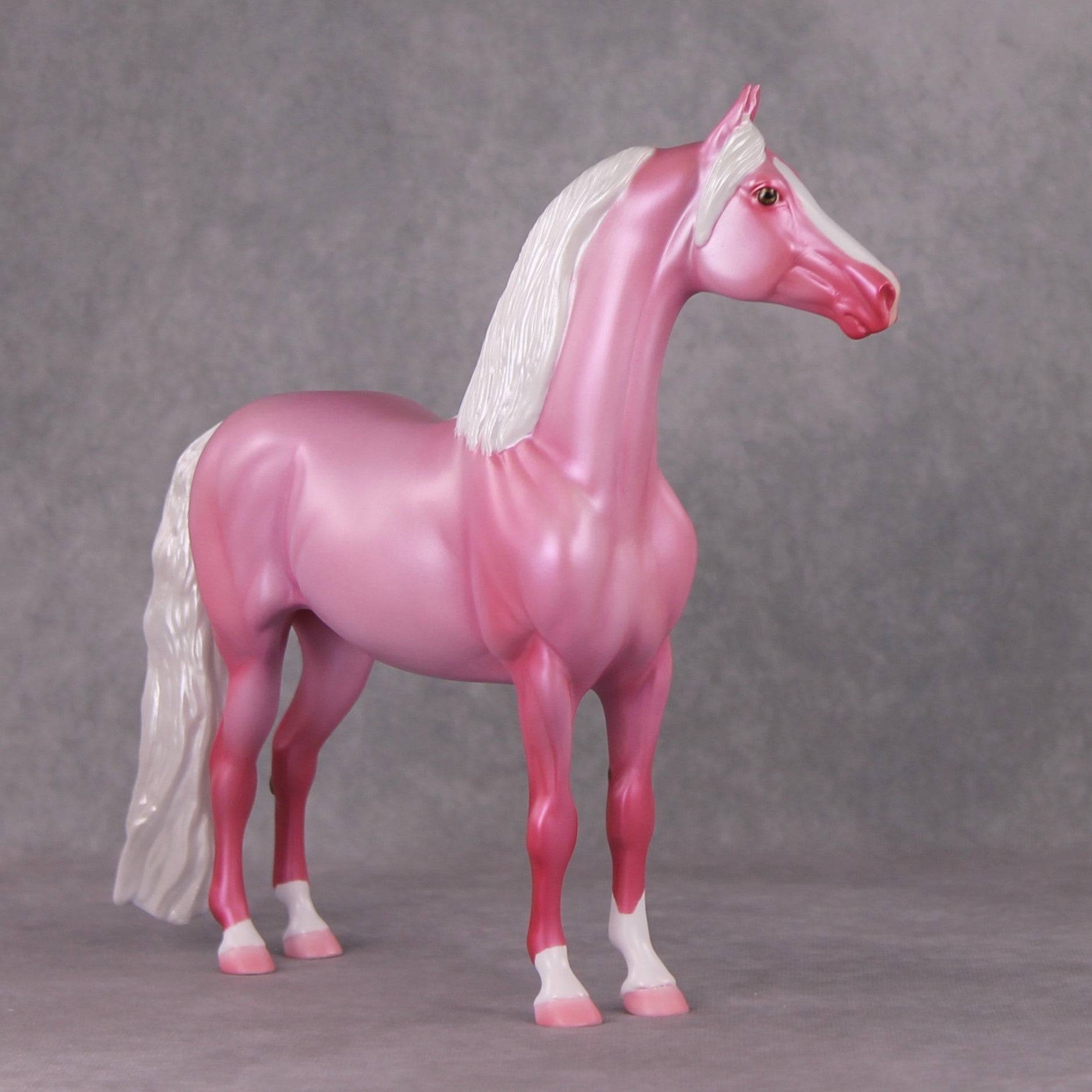 Pink Peppermint Kiss OOAK Pink Deco Morgan By Ashley Palmer HS24