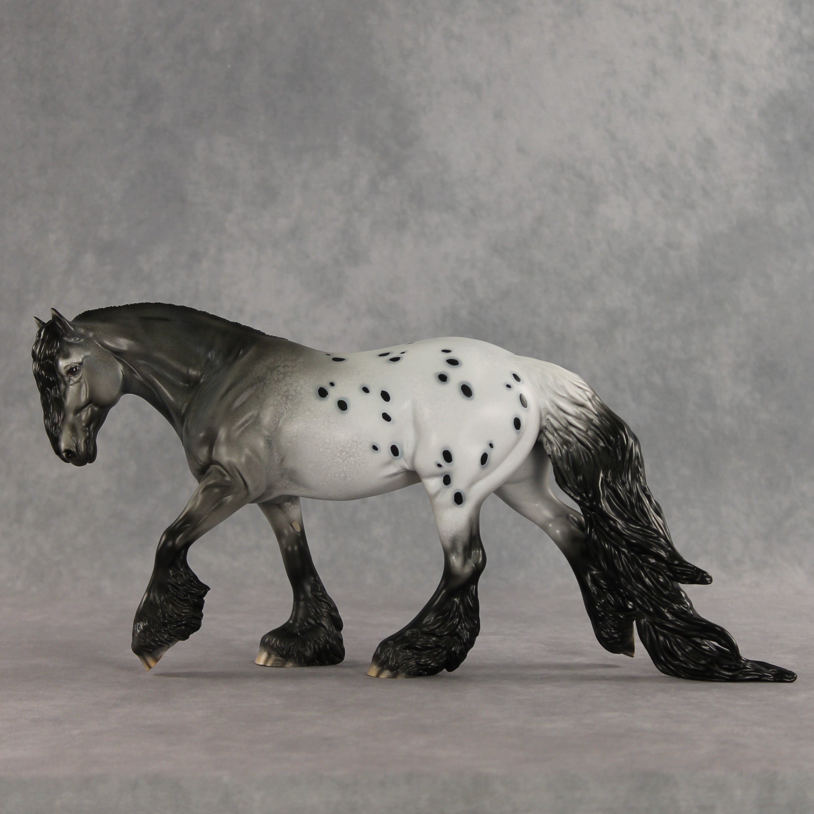 Mista Spot OOAK Irish Cob by Dawn Quick DDOOAKs26
