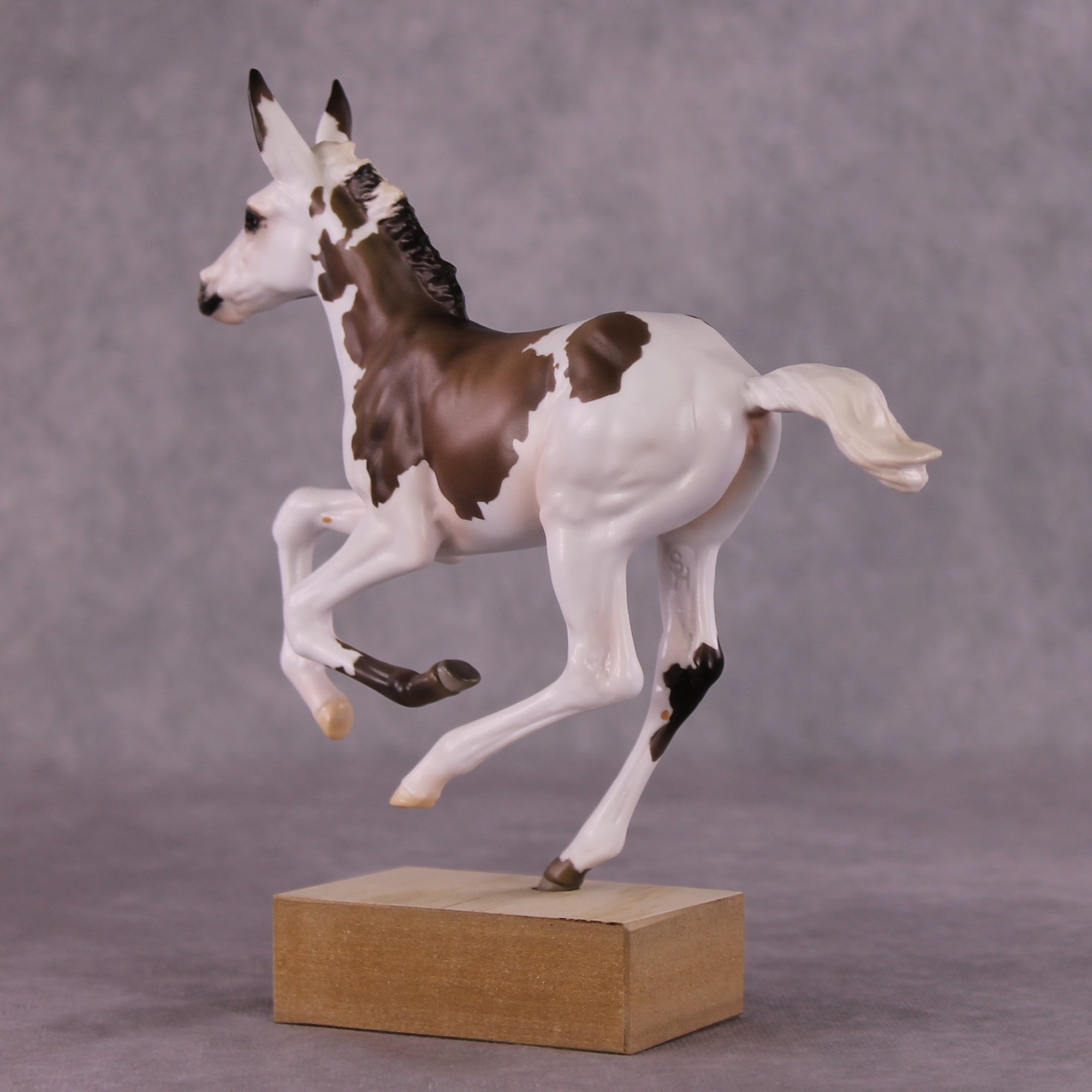 "Prim and Proper" OOAK Pimento Foal Blind Bag by Jess Hamill SHCF25