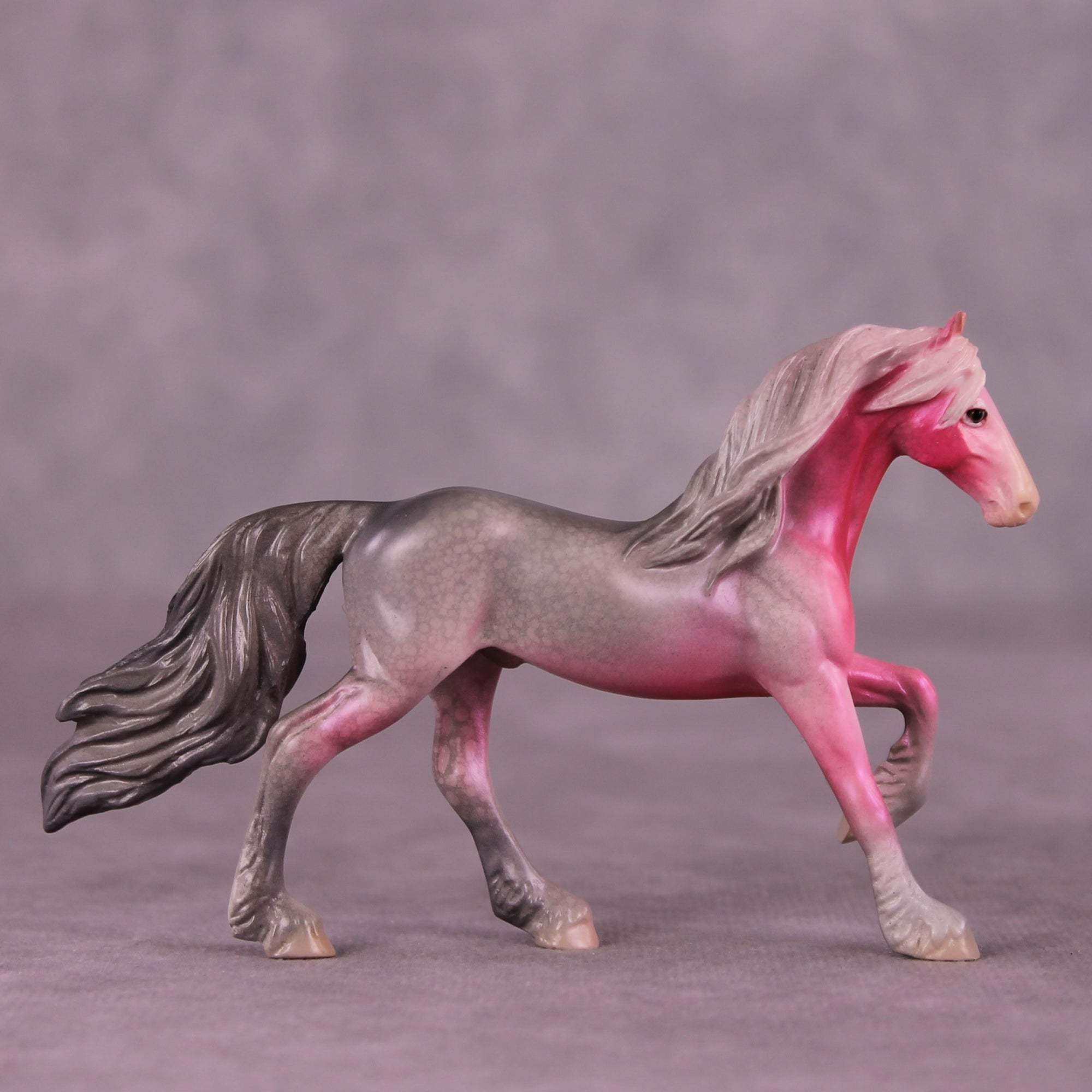 &quot;Bindi&quot; OOAK Friesian Chip by Jess Hamill MS25