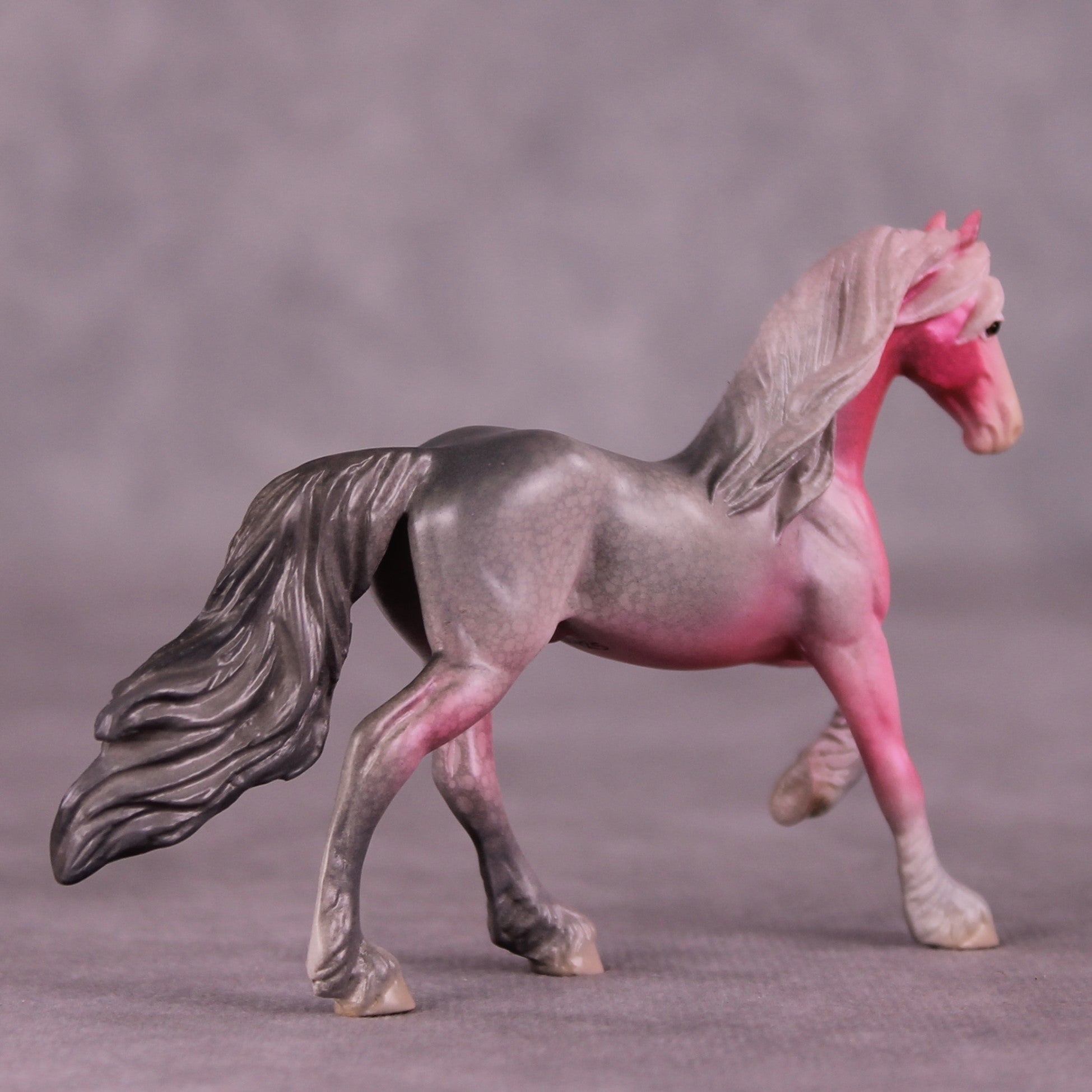 &quot;Bindi&quot; OOAK Friesian Chip by Jess Hamill MS25