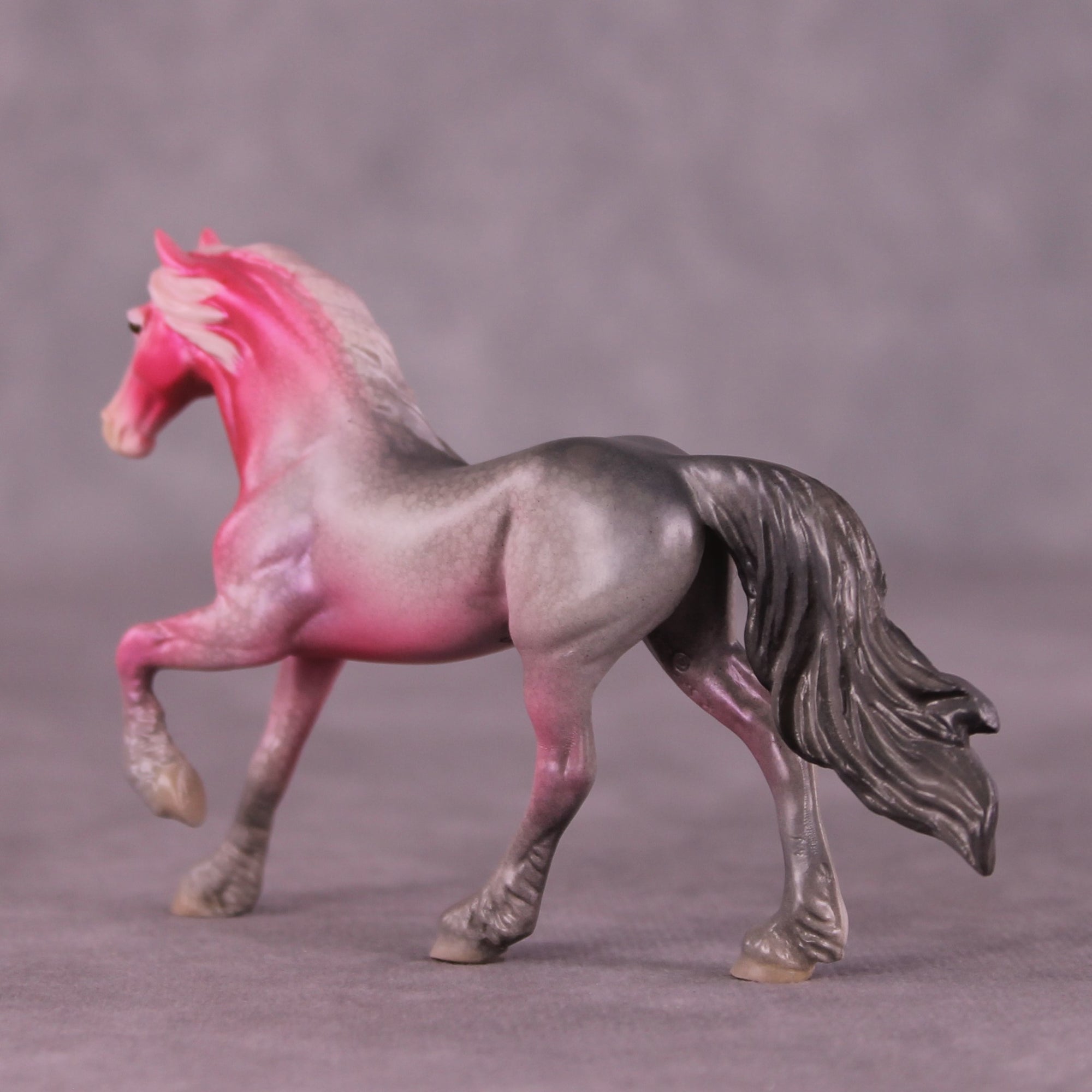 &quot;Bindi&quot; OOAK Friesian Chip by Jess Hamill MS25