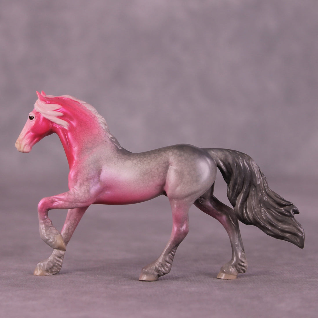 "Bindi" OOAK Friesian Chip by Jess Hamill MS25