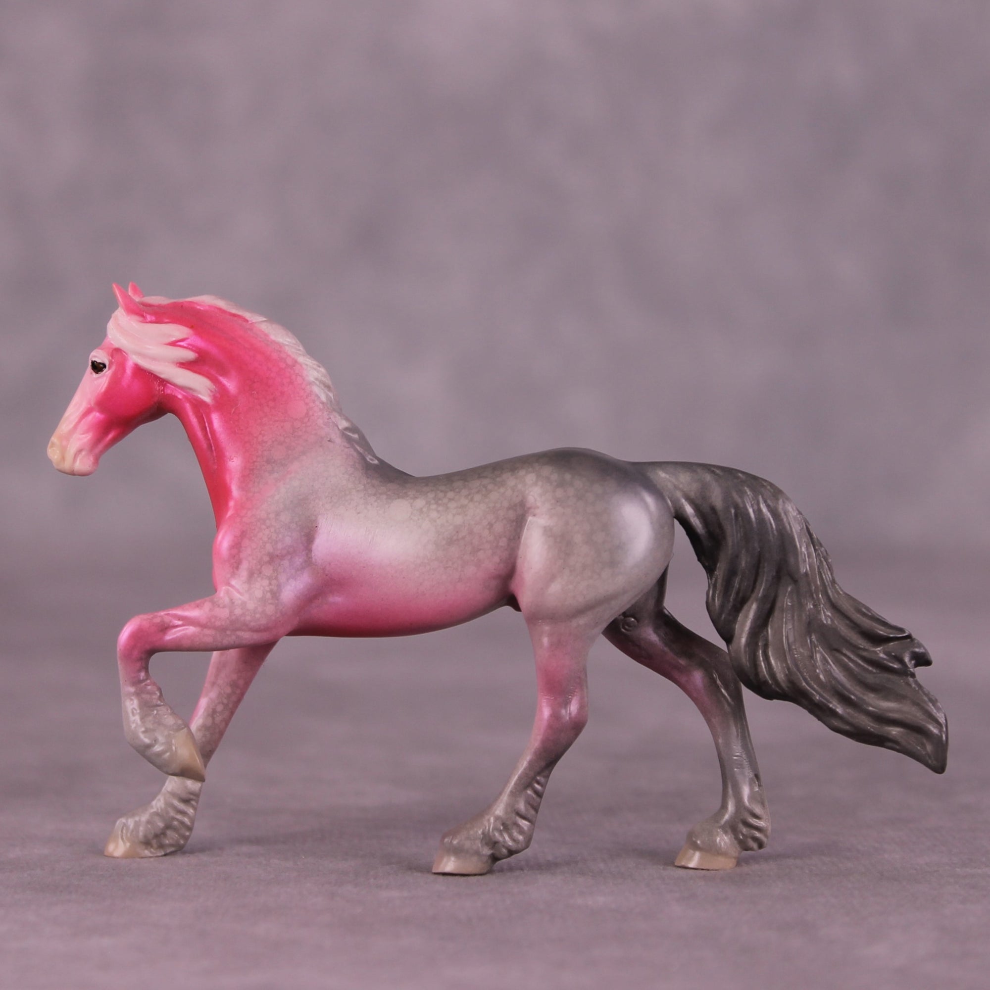 &quot;Bindi&quot; OOAK Friesian Chip by Jess Hamill MS25