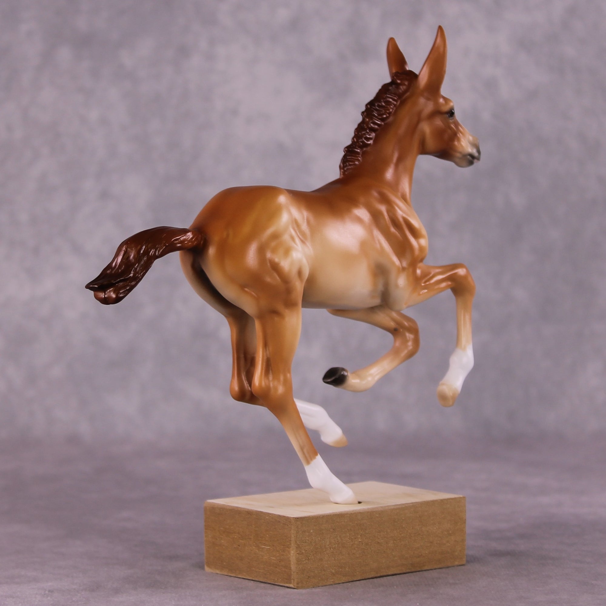 "Miss Communication" OOAK Pimento Foal Blind Bag by Ellen Robbins SHCF25