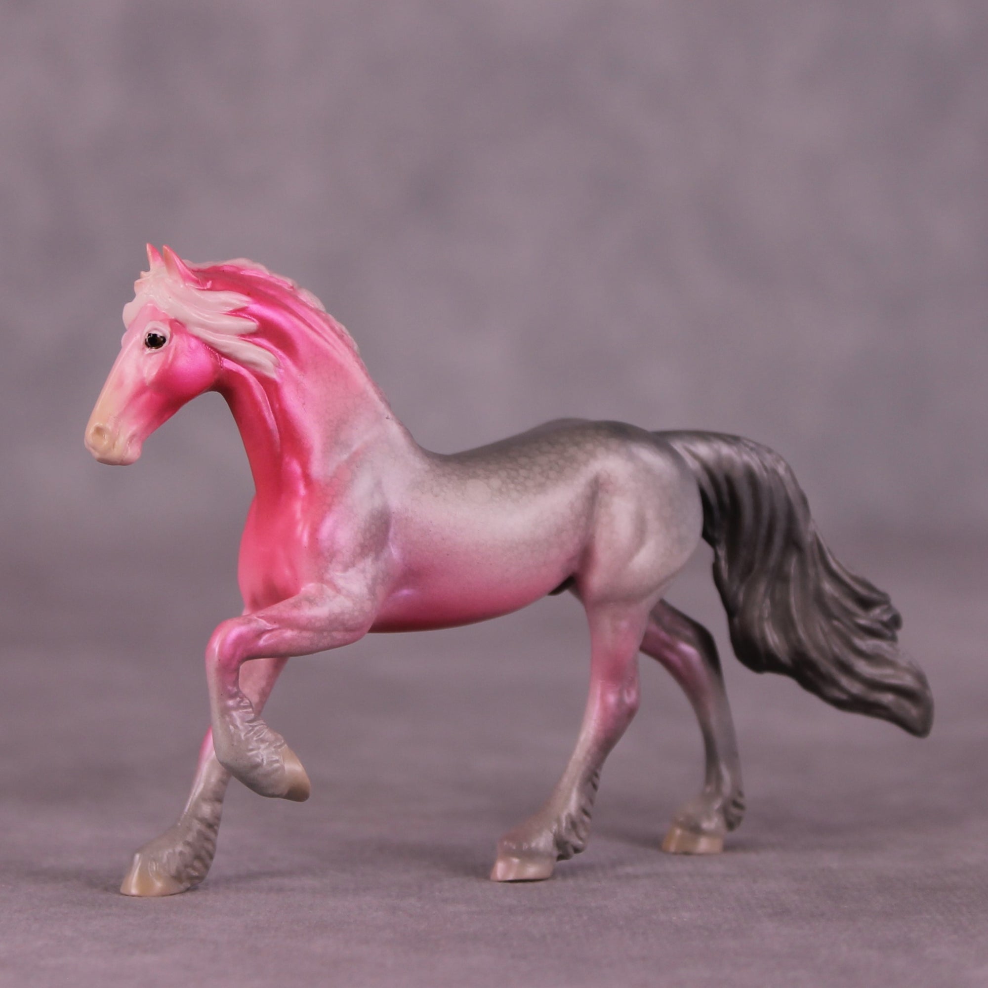 &quot;Bindi&quot; OOAK Friesian Chip by Jess Hamill MS25