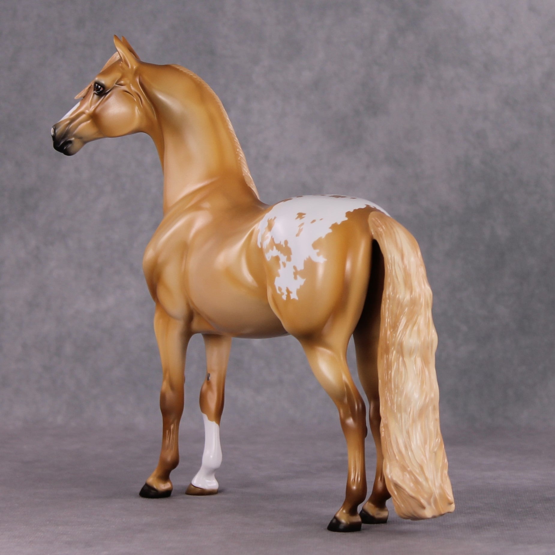 Missing Spring OOAK Palomino Appaloosa Custom Mare Morgan By Angela Marleau HS24