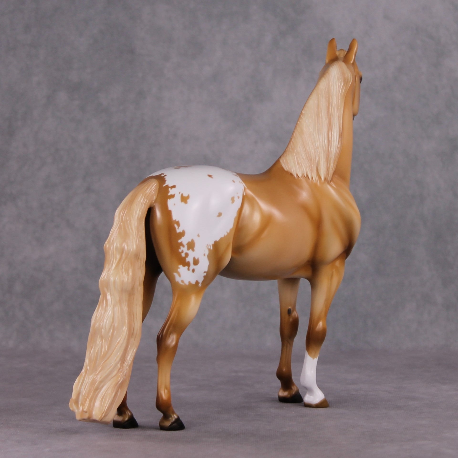Missing Spring OOAK Palomino Appaloosa Custom Mare Morgan By Angela Marleau HS24