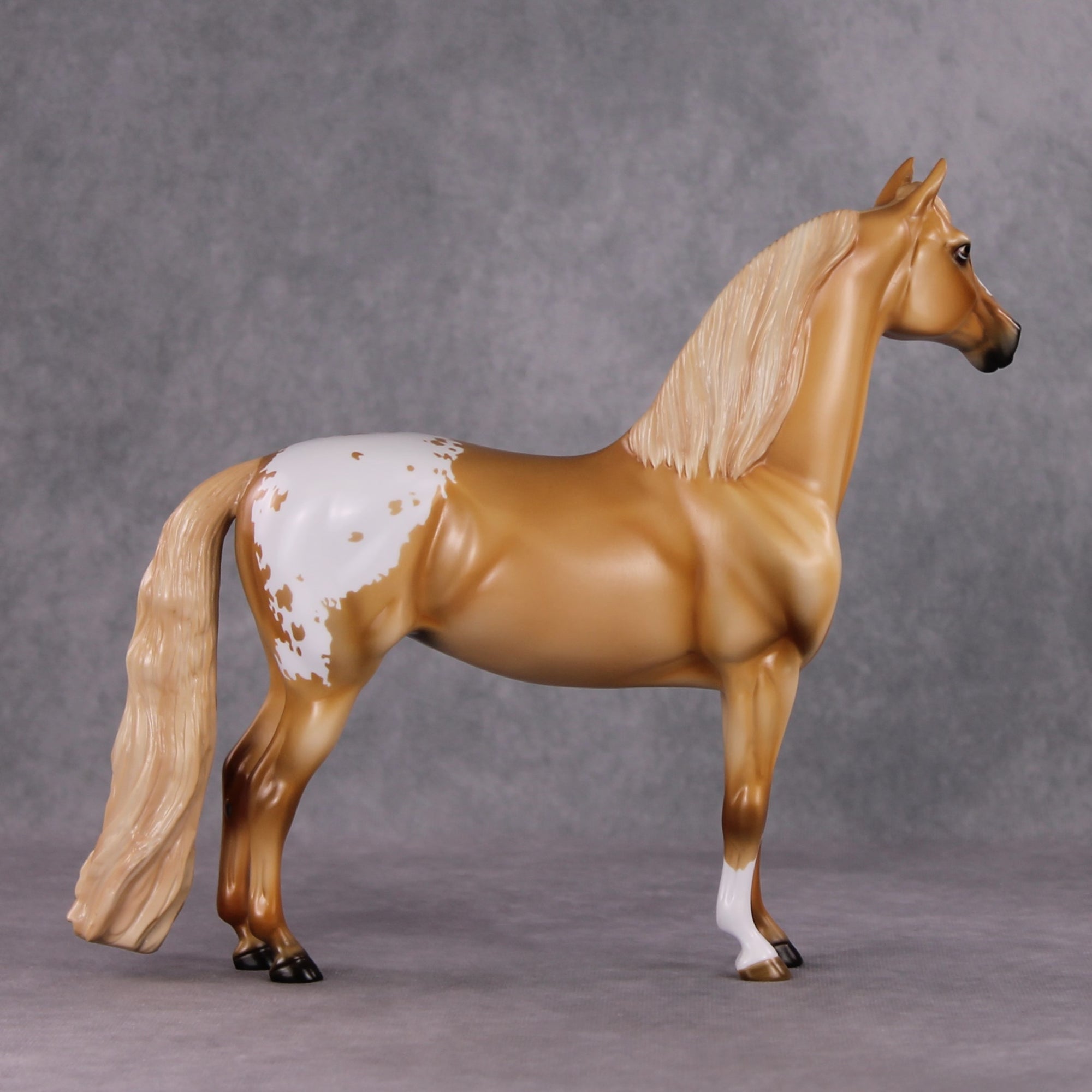 Missing Spring OOAK Palomino Appaloosa Custom Mare Morgan By Angela Marleau HS24