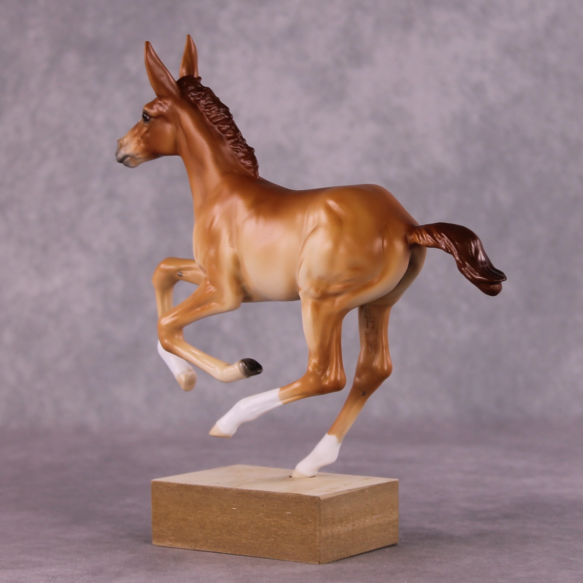 "Miss Communication" OOAK Pimento Foal Blind Bag by Ellen Robbins SHCF25