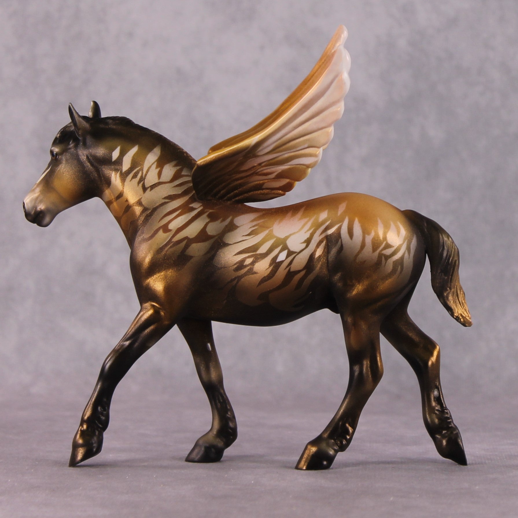 "Fires" OOAK FCM Pebble Draft By Kike Duarte SHCF25