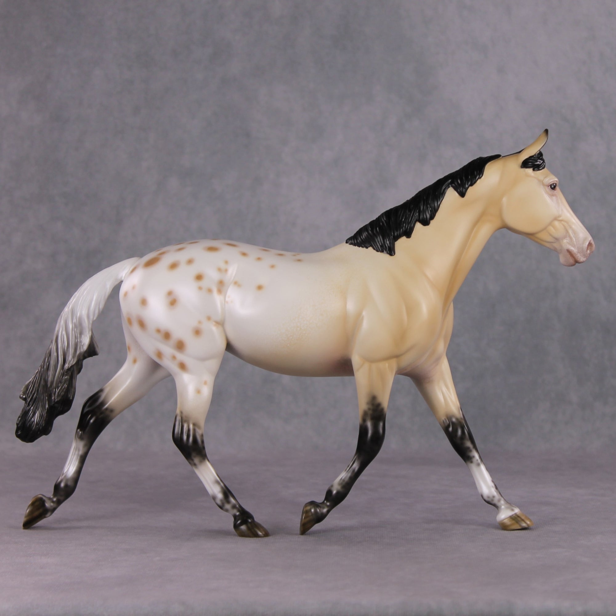 Nice List OOAK Buckskin Appaloosa Palouse By Ellen Robbins HS24