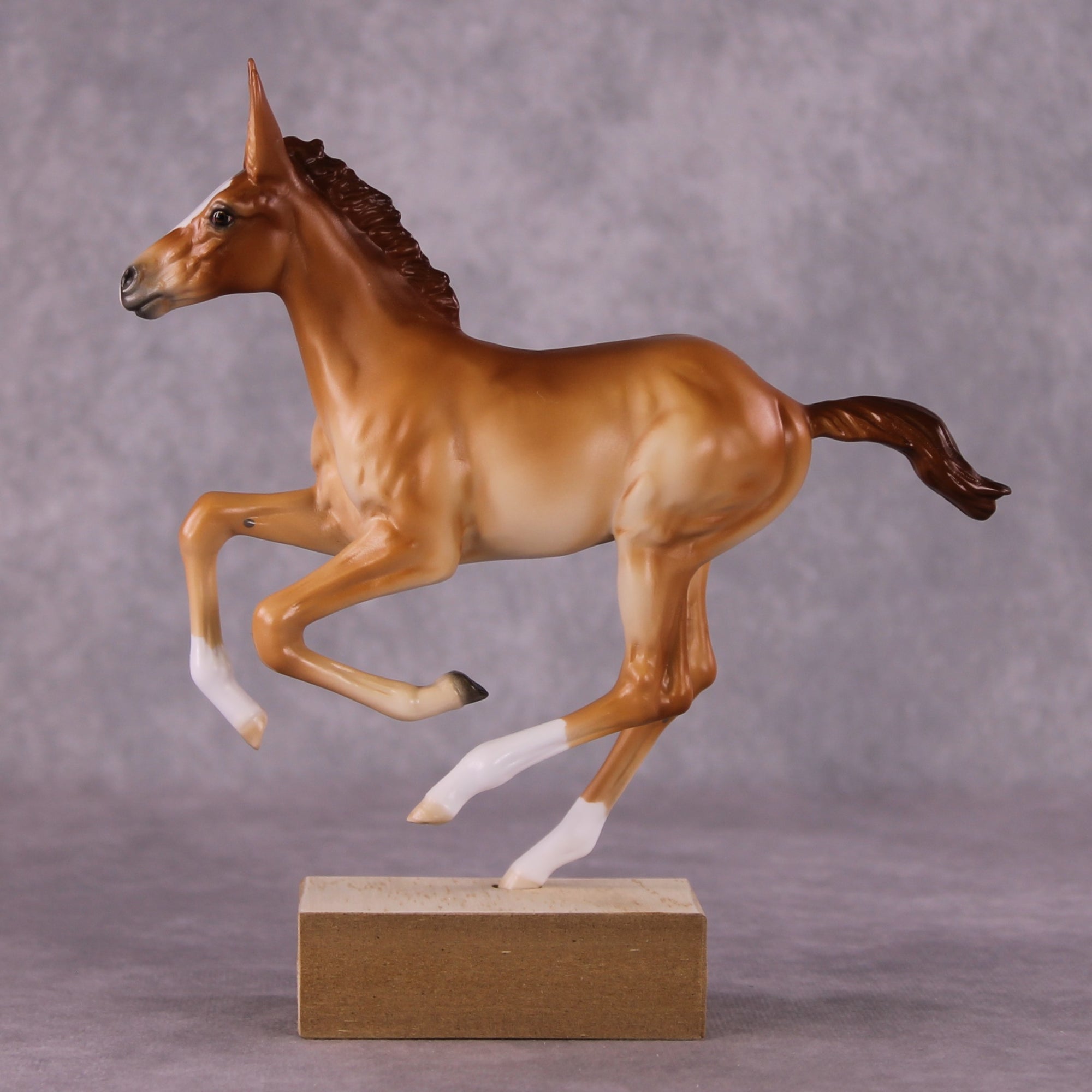 "Miss Communication" OOAK Pimento Foal Blind Bag by Ellen Robbins SHCF25