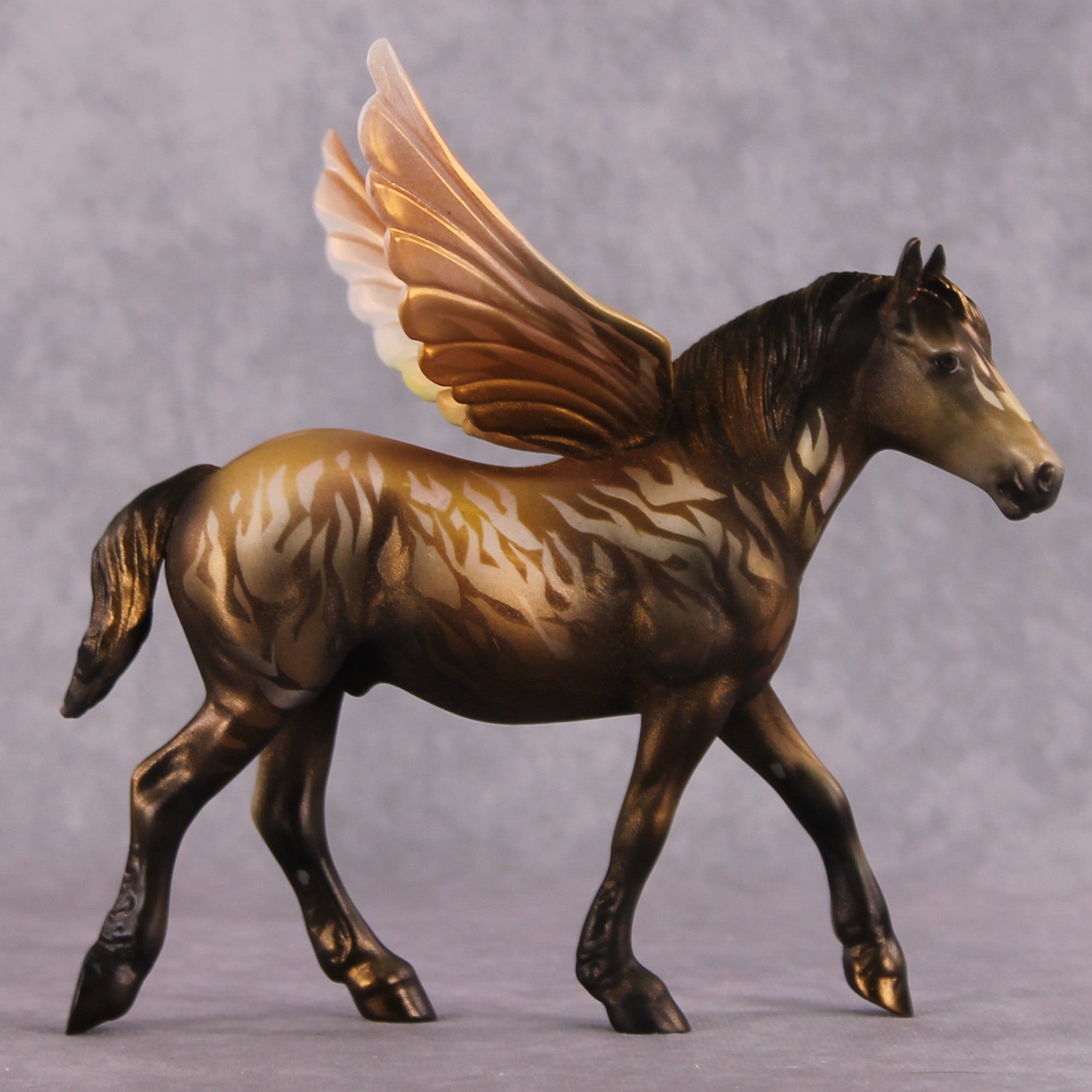 "Fires" OOAK FCM Pebble Draft By Kike Duarte SHCF25