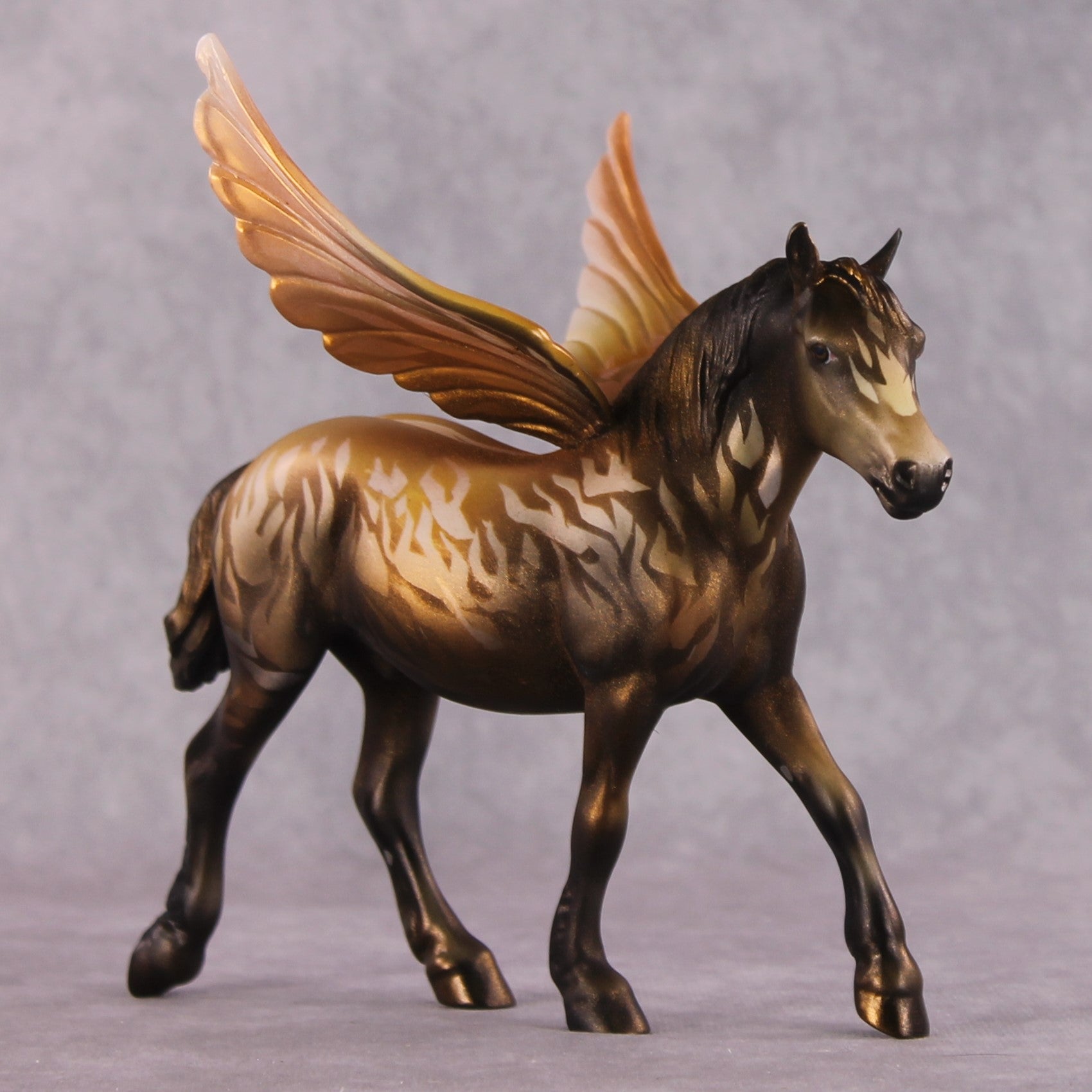 "Fires" OOAK FCM Pebble Draft By Kike Duarte SHCF25