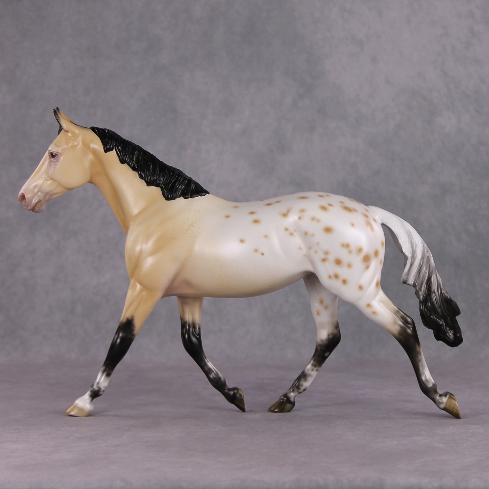 Nice List OOAK Buckskin Appaloosa Palouse By Ellen Robbins HS24