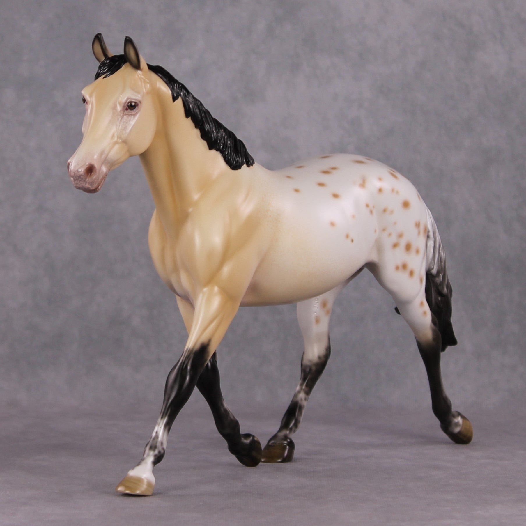 Nice List OOAK Buckskin Appaloosa Palouse By Ellen Robbins HS24