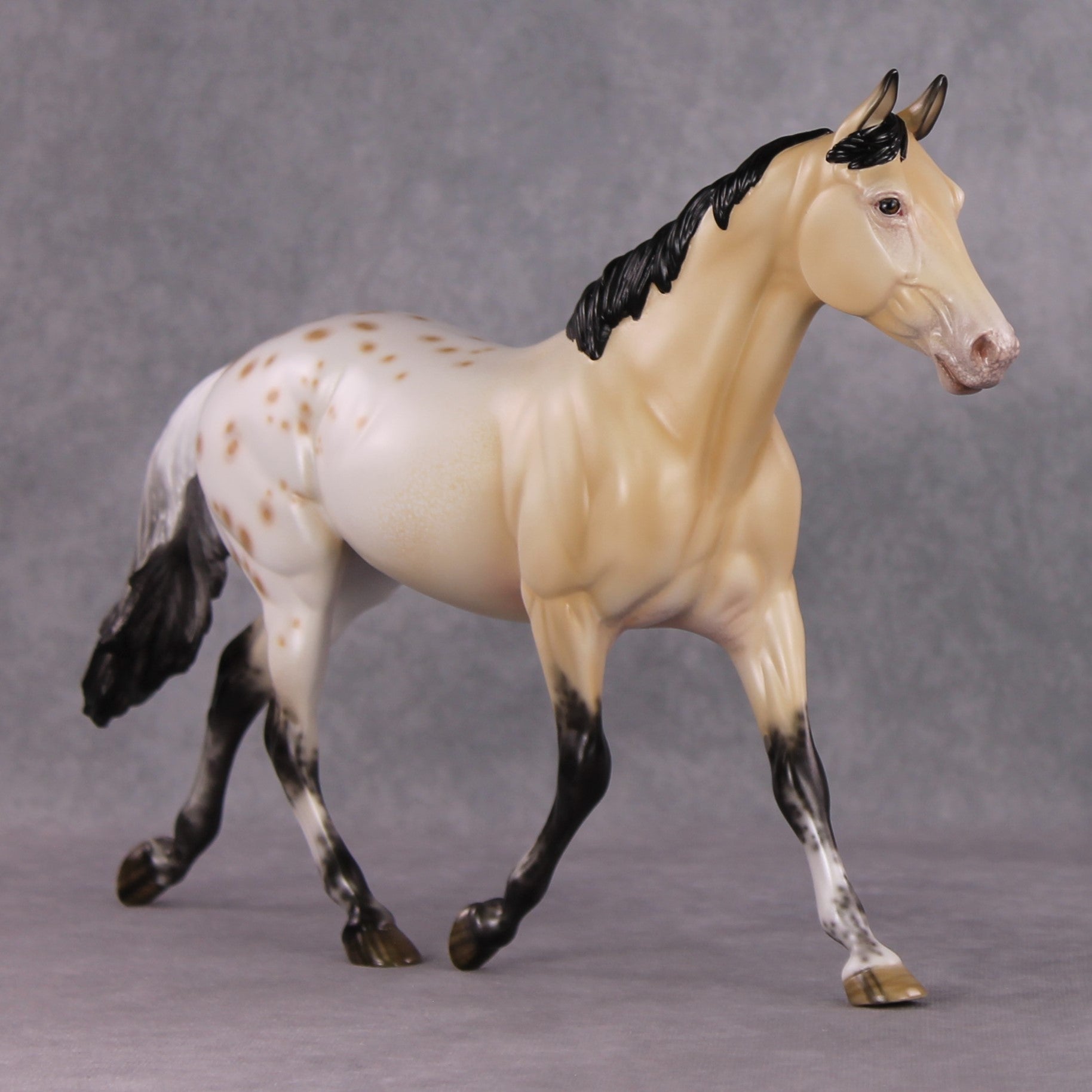 Nice List OOAK Buckskin Appaloosa Palouse By Ellen Robbins HS24