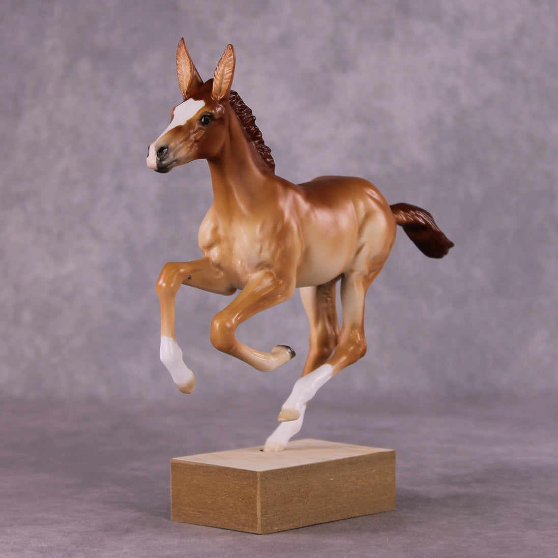 "Miss Communication" OOAK Pimento Foal Blind Bag by Ellen Robbins SHCF25