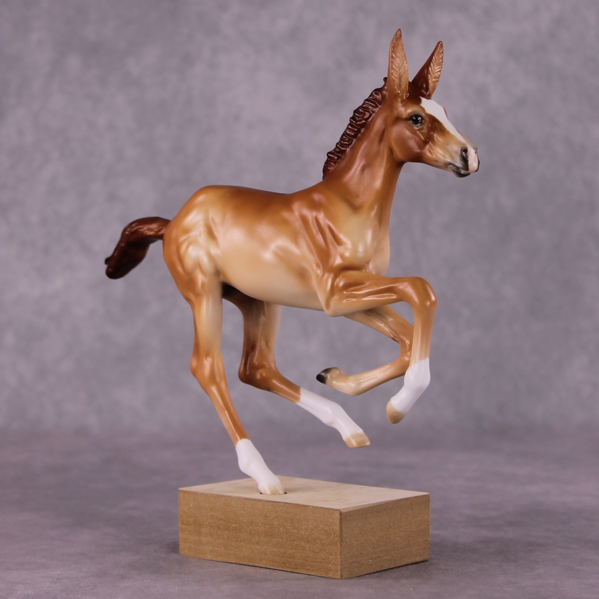 "Miss Communication" OOAK Pimento Foal Blind Bag by Ellen Robbins SHCF25