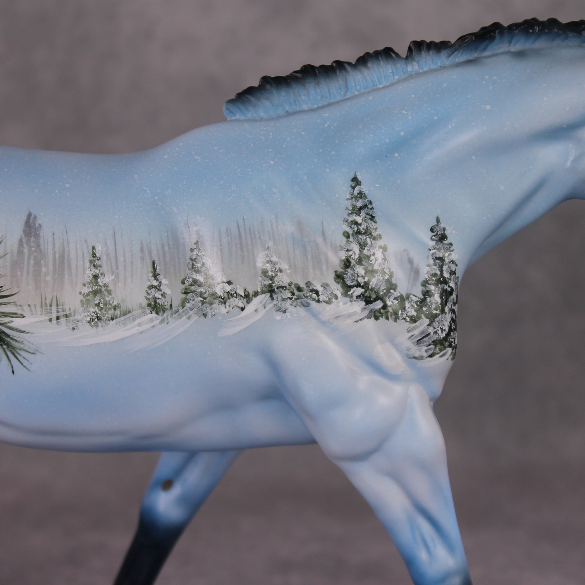 Winter Harmony OOAK Cardinal Winter Deco Remington By Dawn Quick HS24