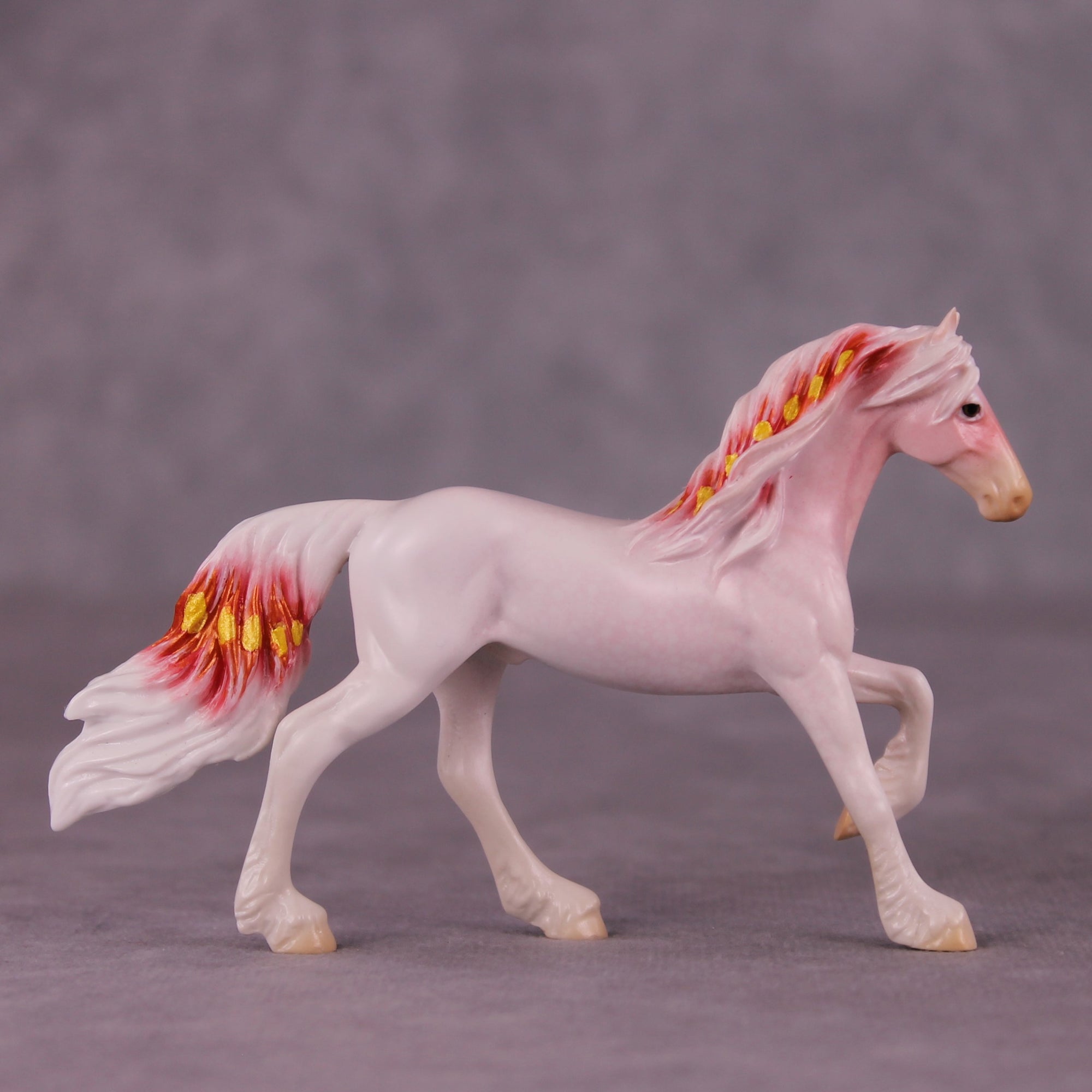 "Terri" OOAK Friesian Chip by Jess Hamill MS25