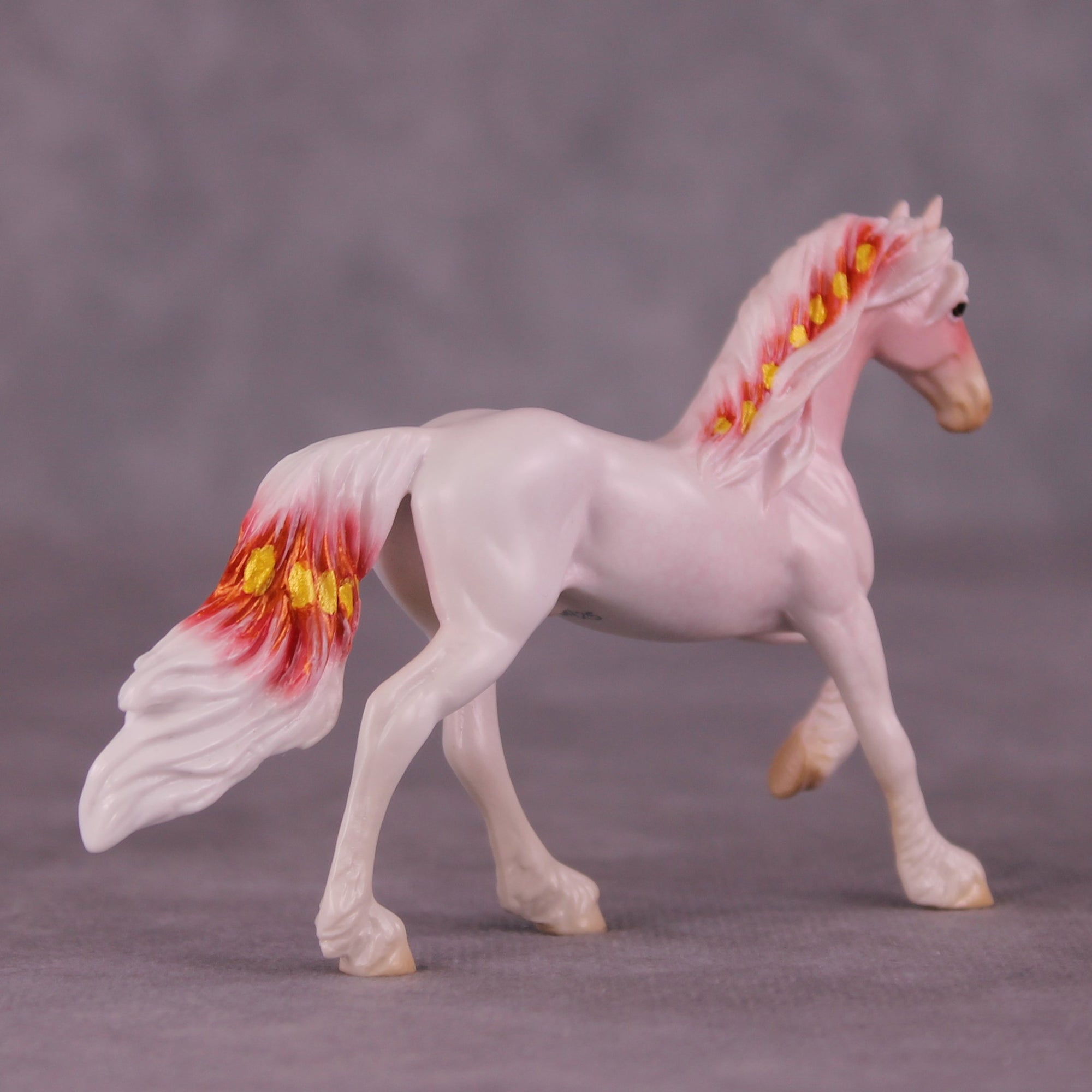 "Terri" OOAK Friesian Chip by Jess Hamill MS25