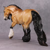 Leo OOAK Dappled Buckskin Irish Cob By Angela Marleau HS24