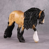 Leo OOAK Dappled Buckskin Irish Cob By Angela Marleau HS24