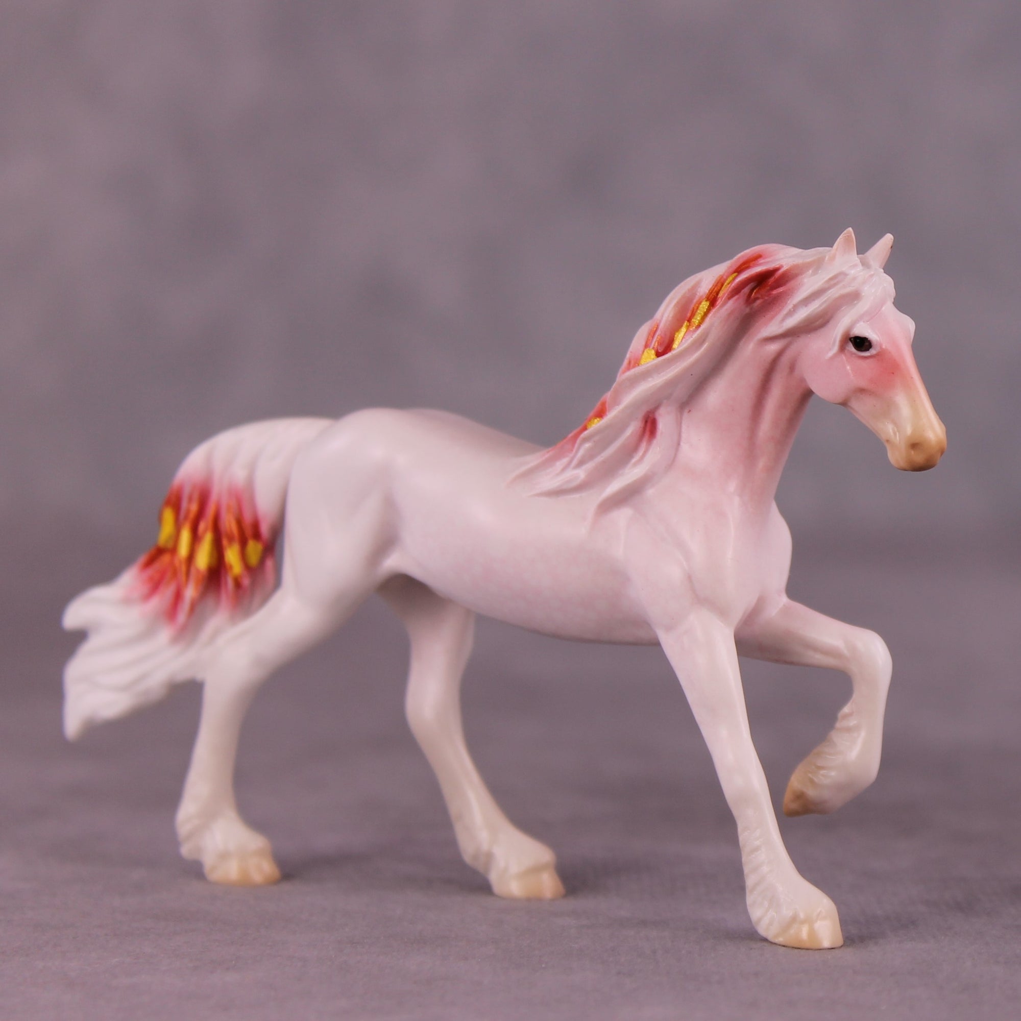 "Terri" OOAK Friesian Chip by Jess Hamill MS25