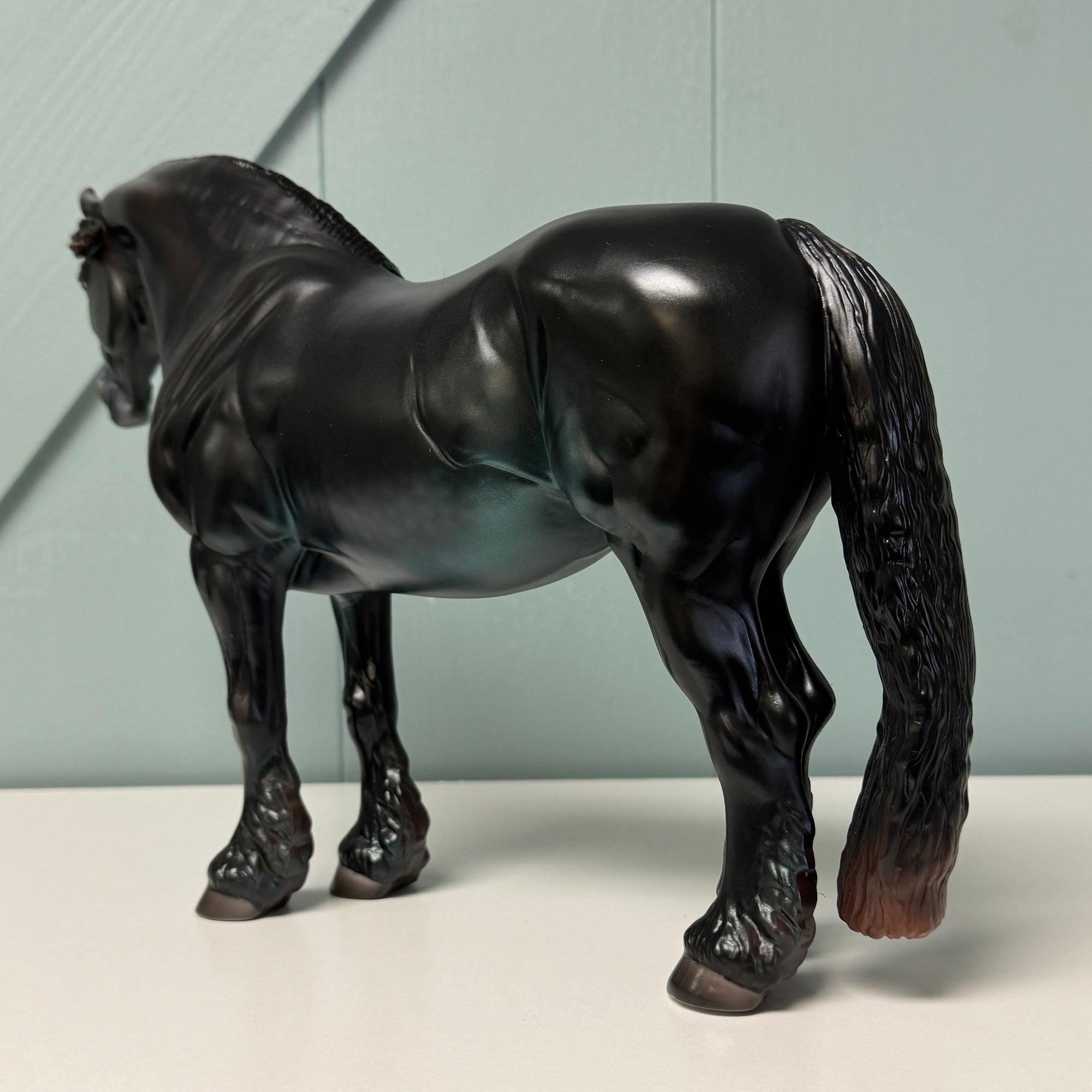 Mother Goethel - LE 12 Deco Black Custom Heavy Draft Mare By Ashley Palmer Fairy Tale Series - Pre Order - FTL24
