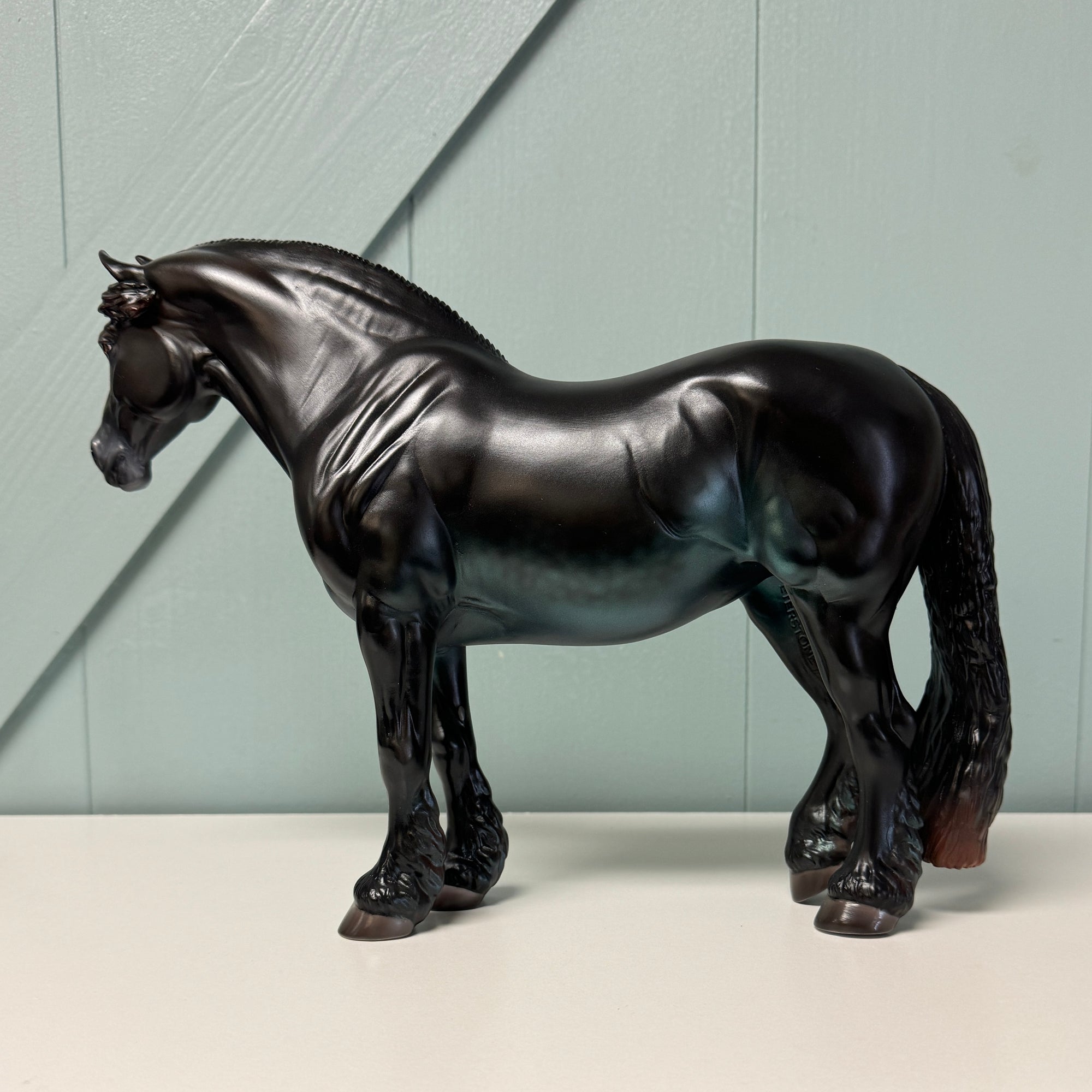 Mother Goethel - LE 12 Deco Black Custom Heavy Draft Mare By Ashley Palmer Fairy Tale Series - Pre Order - FTL24