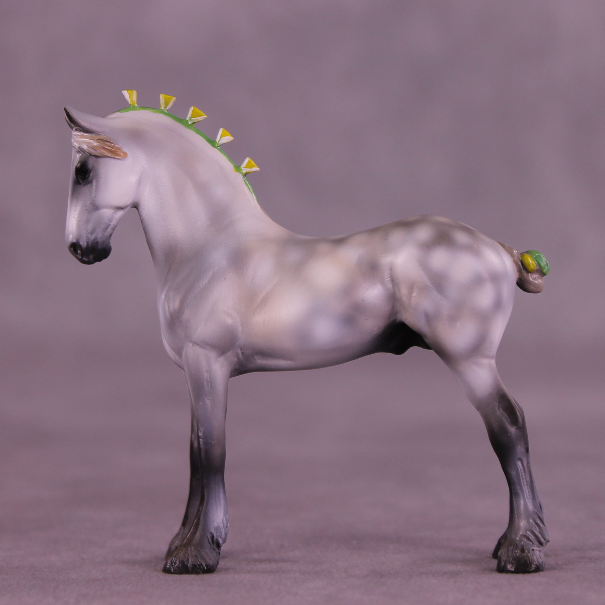 TH Seven Twenty OOAK EFCM Chip Standing Drafter by Kristen Cermele HS25