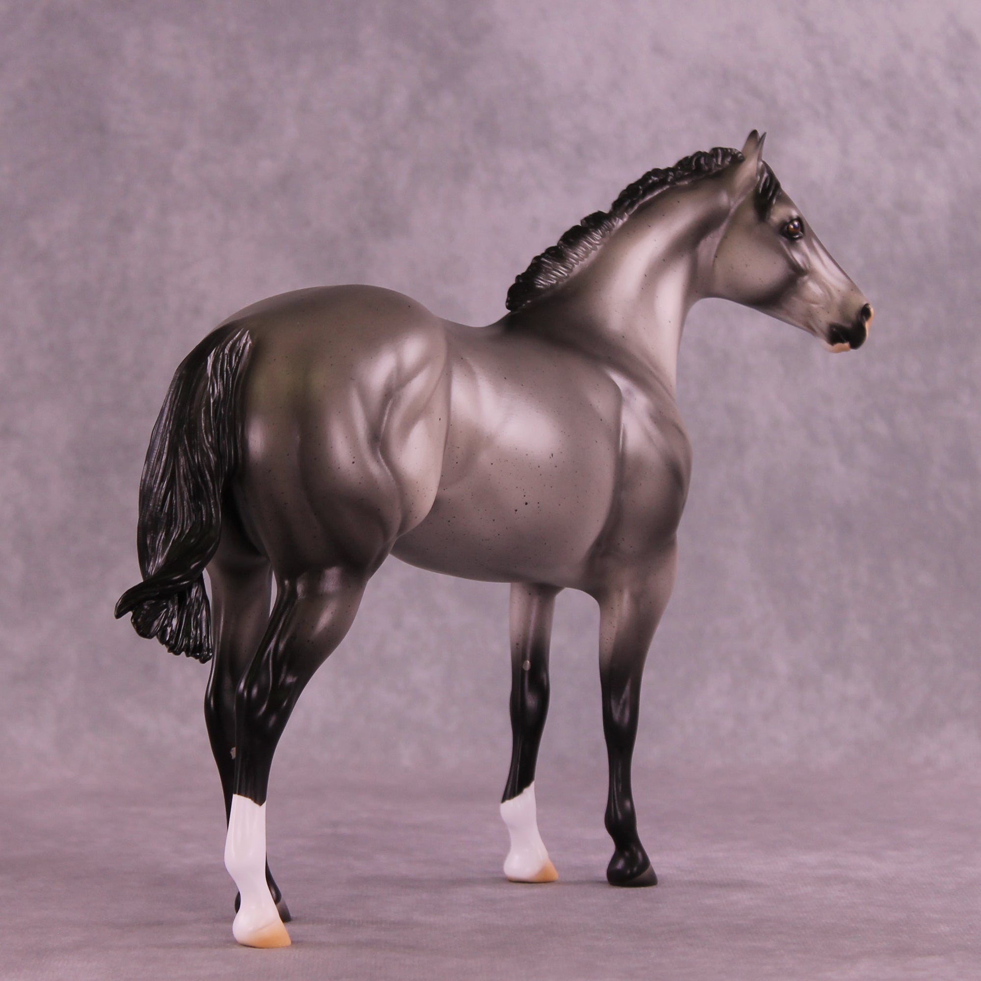Steel OOAK FCM Ideal Stock Horse by Ashley Palmer DDOOAKs25