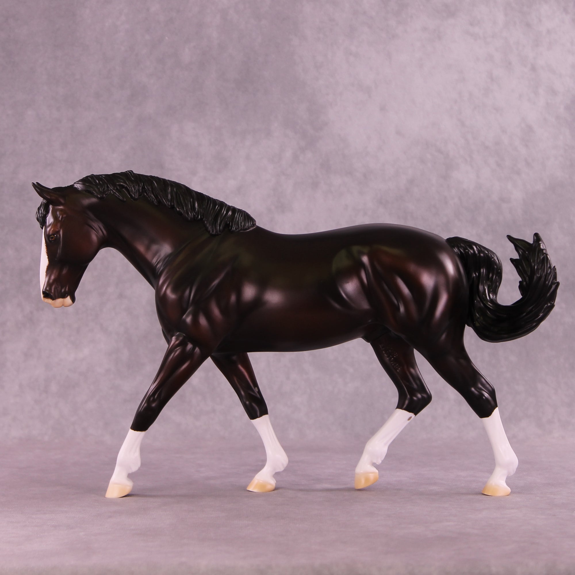 Chocolate Ganache OOAK FCM Irish Draught by Ashley Palmer DDOOAKs25