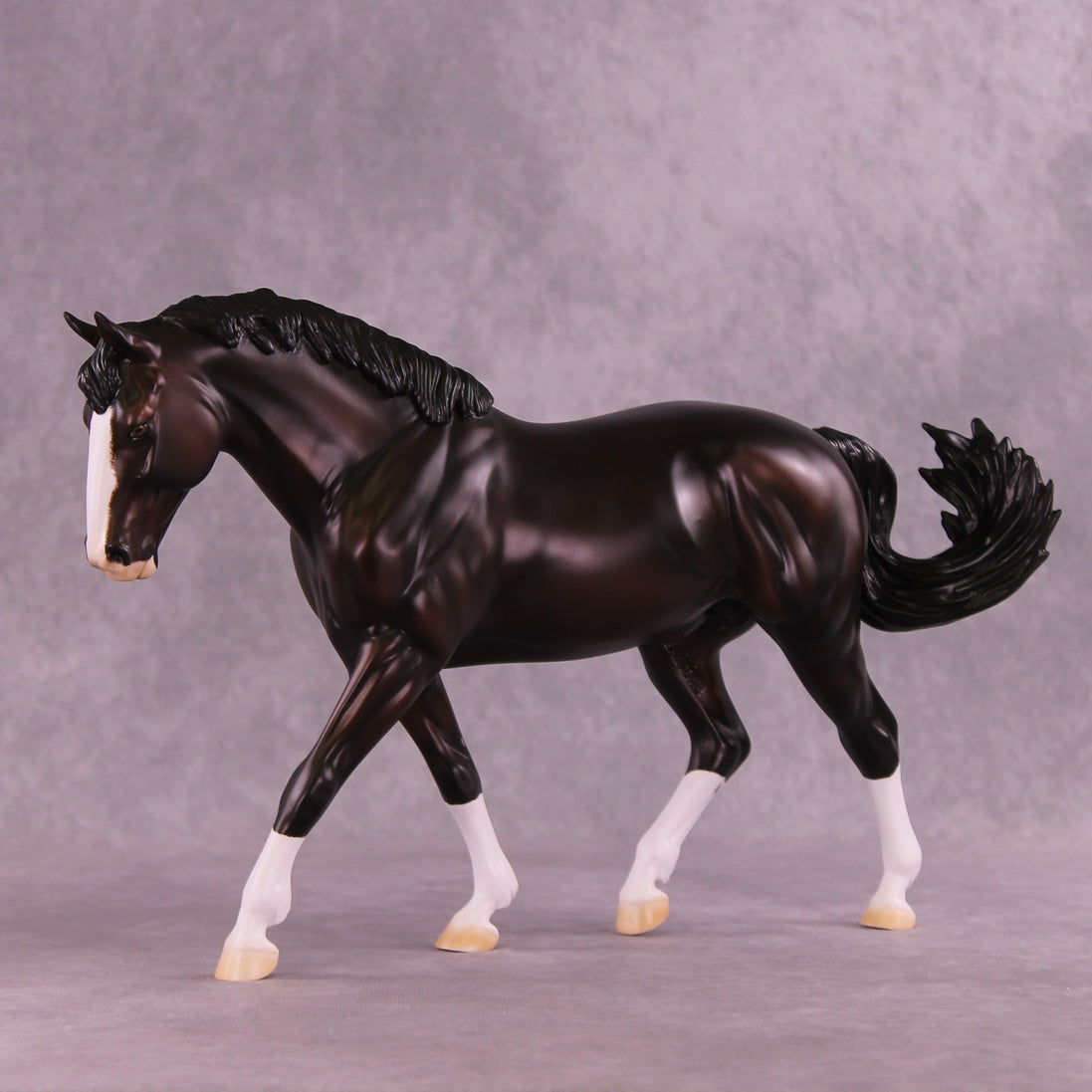 Chocolate Ganache OOAK FCM Irish Draught by Ashley Palmer DDOOAKs25