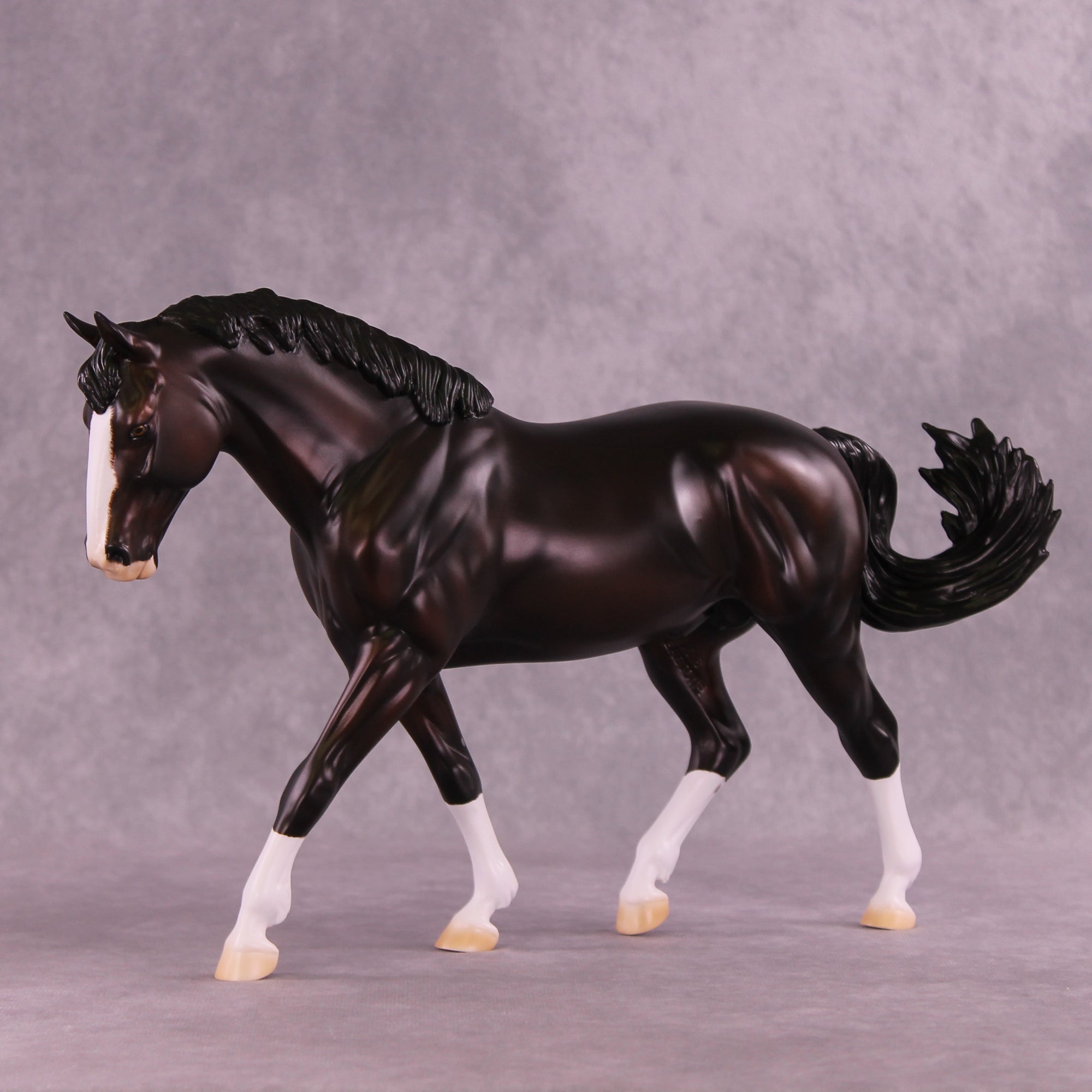 Chocolate Ganache OOAK FCM Irish Draught by Ashley Palmer DDOOAKs25