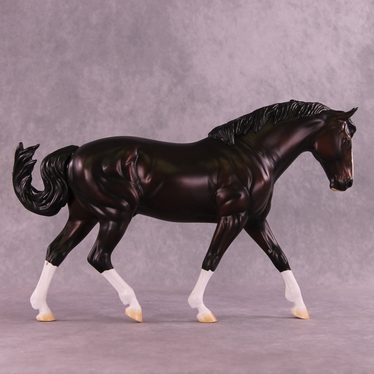 Chocolate Ganache OOAK FCM Irish Draught by Ashley Palmer DDOOAKs25