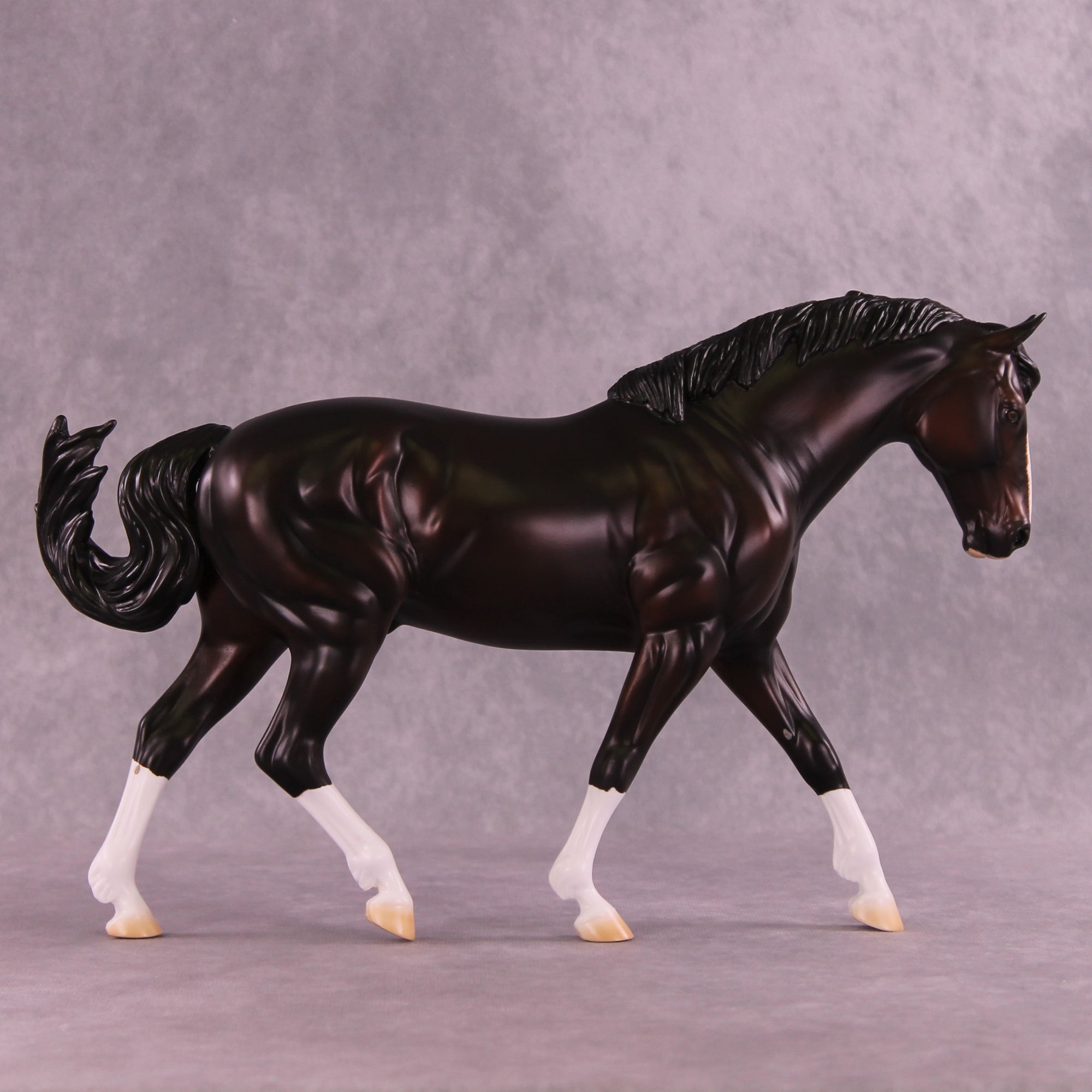 Chocolate Ganache OOAK FCM Irish Draught by Ashley Palmer DDOOAKs25