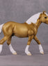 Gold Nugget OOAK Dark Palomino Draft Pebble By Ellen Robbins HS24