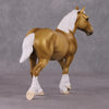 Gold Nugget OOAK Dark Palomino Draft Pebble By Ellen Robbins HS24