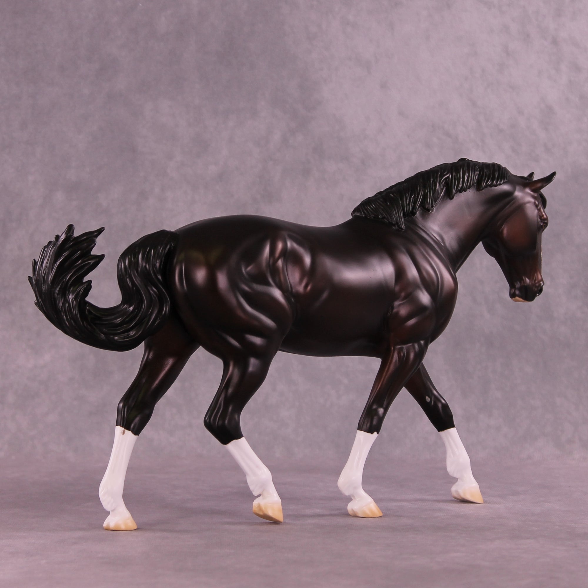 Chocolate Ganache OOAK FCM Irish Draught by Ashley Palmer DDOOAKs25