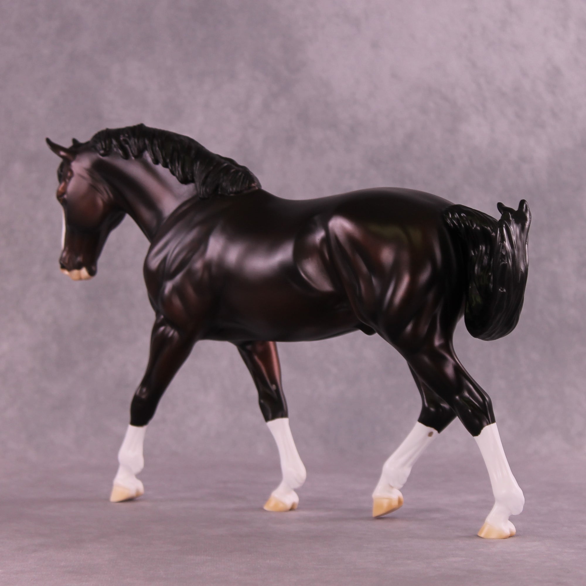 Chocolate Ganache OOAK FCM Irish Draught by Ashley Palmer DDOOAKs25