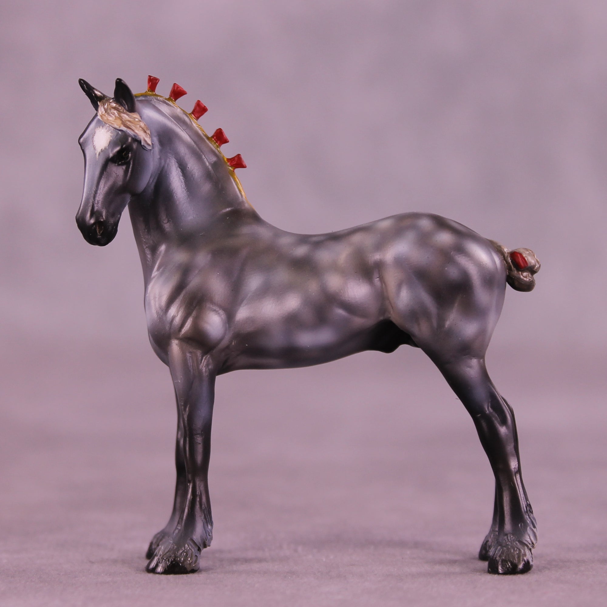 Requiem to a Tuesday OOAK EFCM Chip Standing Drafter by Kristen Cermele GS1225